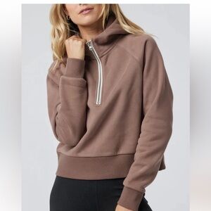 Vuori Restore Half-Zip Hoody Sweatshirt